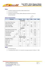 OBM-D3QH2-B02 Datasheet Page 5