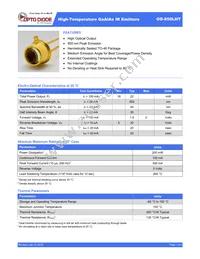 OD-850LHT Datasheet Cover