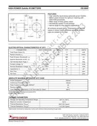 OD-880F Datasheet Cover