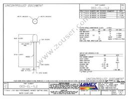 OED-CL-1L2 Datasheet Cover