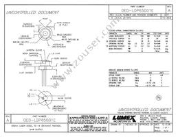 OED-LDP65001E Datasheet Cover