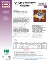 OH100-50503CV-020.0M Datasheet Cover