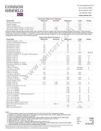 OH100-50503CV-020.0M Datasheet Page 2