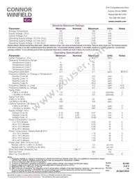 OH200-51003CV-012.8M Datasheet Page 2