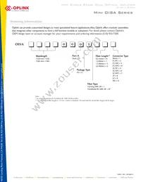 OISA155000D3111 Datasheet Page 2