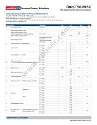 OKDH-T/50-W12-002-C Datasheet Page 3