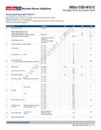 OKDH-T/50-W12-002-C Datasheet Page 11