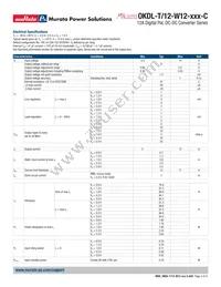 OKDL-T/12-W12-001-C Datasheet Page 3