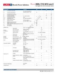 OKDL-T/12-W12-001-C Datasheet Page 5