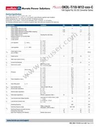 OKDL-T/18-W12-001-C Datasheet Page 3