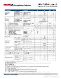 OKDX-T/12-W12V-001-C Datasheet Page 5