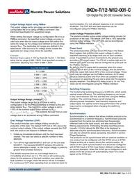 OKDX-T/12-W12V-001-C Datasheet Page 14