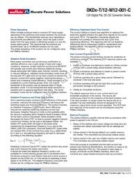 OKDX-T/12-W12V-001-C Datasheet Page 15