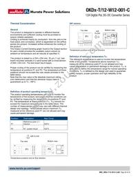 OKDX-T/12-W12V-001-C Datasheet Page 20