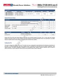 OKDX-T/120-W12-001-C Datasheet Page 2