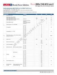 OKDY-T/40-W12-001-C Datasheet Page 3