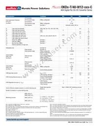 OKDY-T/40-W12-001-C Datasheet Page 13