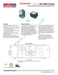 OKI-78SR-12/1.0-W36HE-C Datasheet Cover