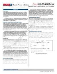 OKI-T/3-W40P-C Datasheet Page 11