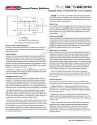 OKI-T/3-W40P-C Datasheet Page 12