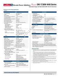 OKI-T/36W-W40P-C Datasheet Page 4