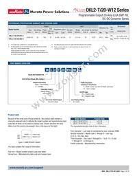 OKL2-T/20-W12N2-C Datasheet Page 2