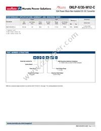 OKLP-X/35-W12-C Datasheet Page 2