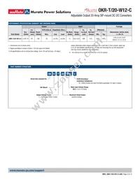 OKR-T/20-W12-C Datasheet Page 2