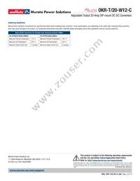 OKR-T/20-W12-C Datasheet Page 13