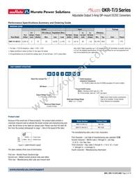 OKR-T/3-W12-C Datasheet Page 2