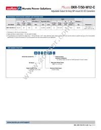 OKR-T/50-W12-C Datasheet Page 2