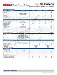 OKR-T/50-W12-C Datasheet Page 3