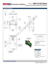 OKX-T/3-D12P-C Datasheet Page 11