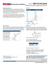 OKX-T/5-D12P-C Datasheet Page 15