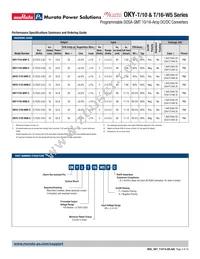 OKY2-T/16-W5N-C Datasheet Page 2
