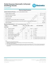 OP230WPS Datasheet Page 2