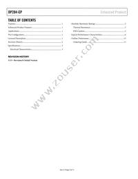 OP284TRZ-EP-R7 Datasheet Page 2