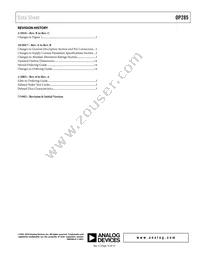 OP285GS-REEL7 Datasheet Page 15