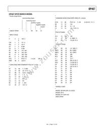 OP467GS-REEL Datasheet Page 17