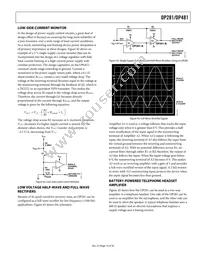 OP481GS-REEL Datasheet Page 15