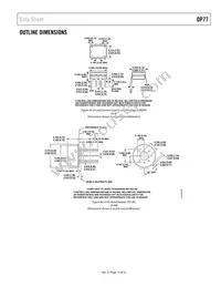 OP77FJZ Datasheet Page 15