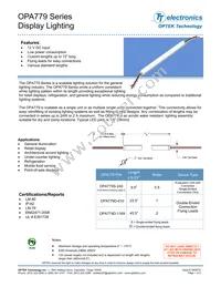 OPA779D-61023.5 Datasheet Cover