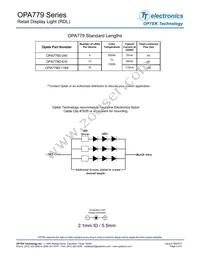 OPA779D-61023.5 Datasheet Page 2