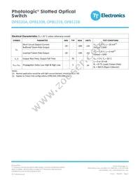 OPB121B Datasheet Page 5