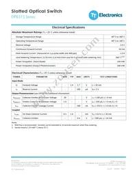 OPB315L Datasheet Page 3