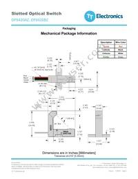 OPB420AZ Datasheet Page 6