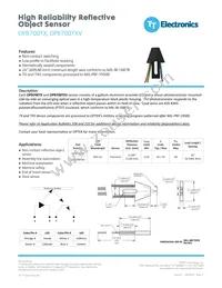 OPB700TXV Datasheet Cover