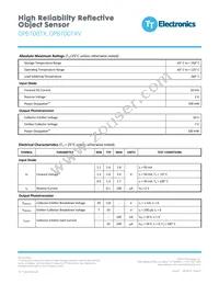 OPB700TXV Datasheet Page 2