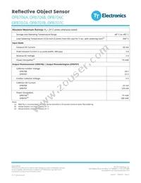 OPB707B Datasheet Page 2