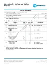 OPB717Z Datasheet Page 2